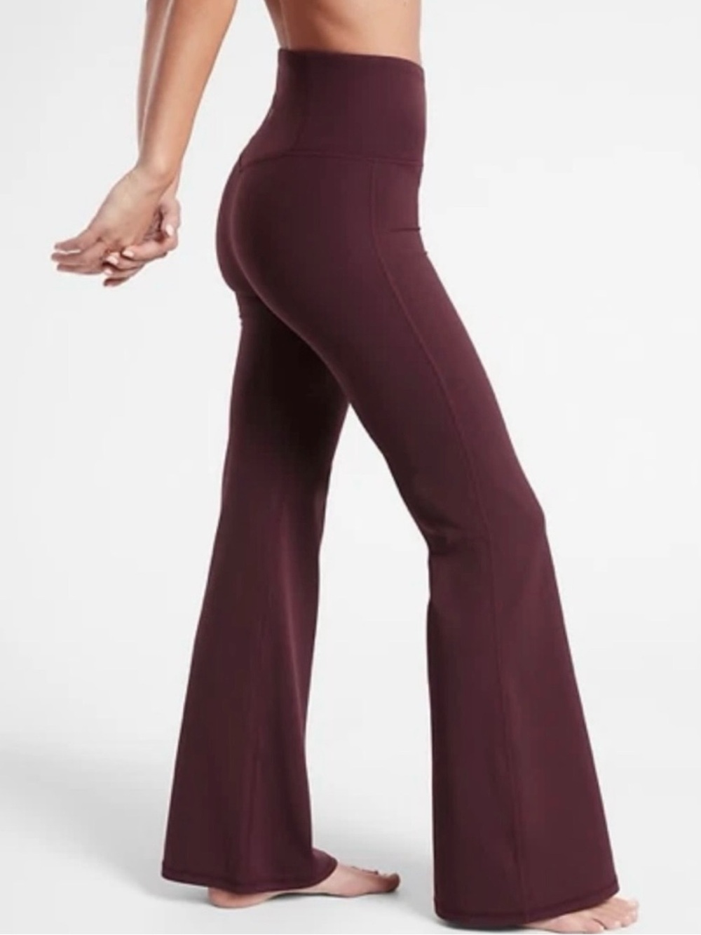 Athleta elation flare legging - Burgundy
